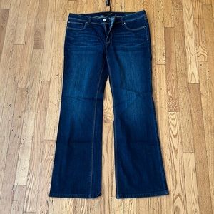 These are brand new, never worn bootcut jeans.